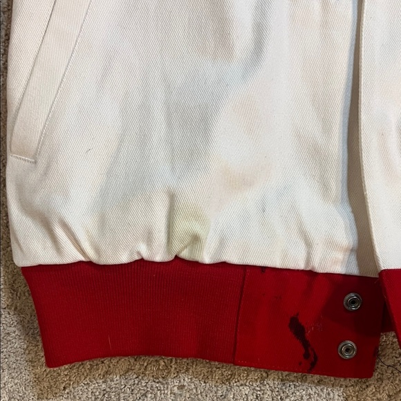 Red and White Racing Jacket - Picture 4 of 11